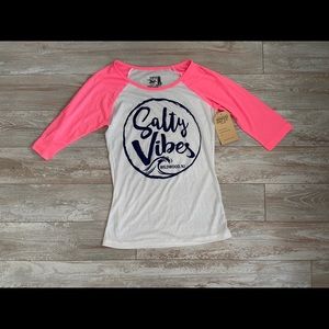 Salty Vibes-Wildwood, NJ Tee